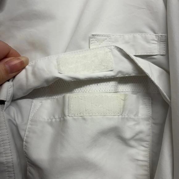 LL Bean Men’s Button Down Shirt XL Tall White Vented - Picture 4 of 8